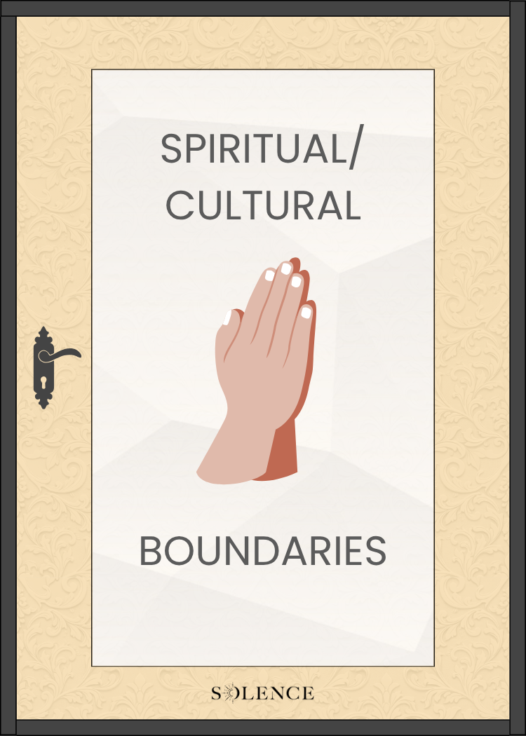 Spiritual boundary card